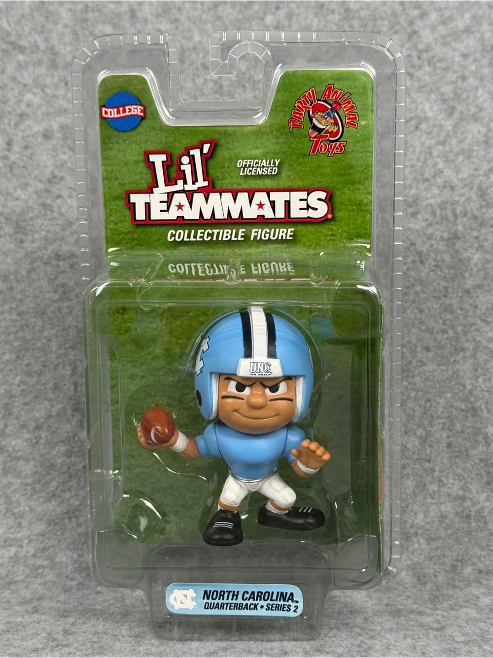 Lil Teammates UNC Tarheels Collectible Figure College Football Quarterback NEW